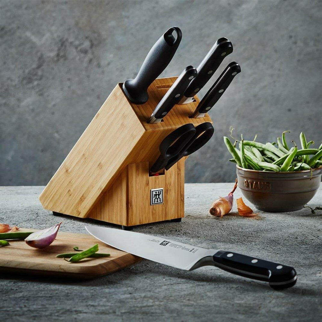 Набор кухонных ножей Zwilling 7 пр в подставке professional s (655941) - фото №10