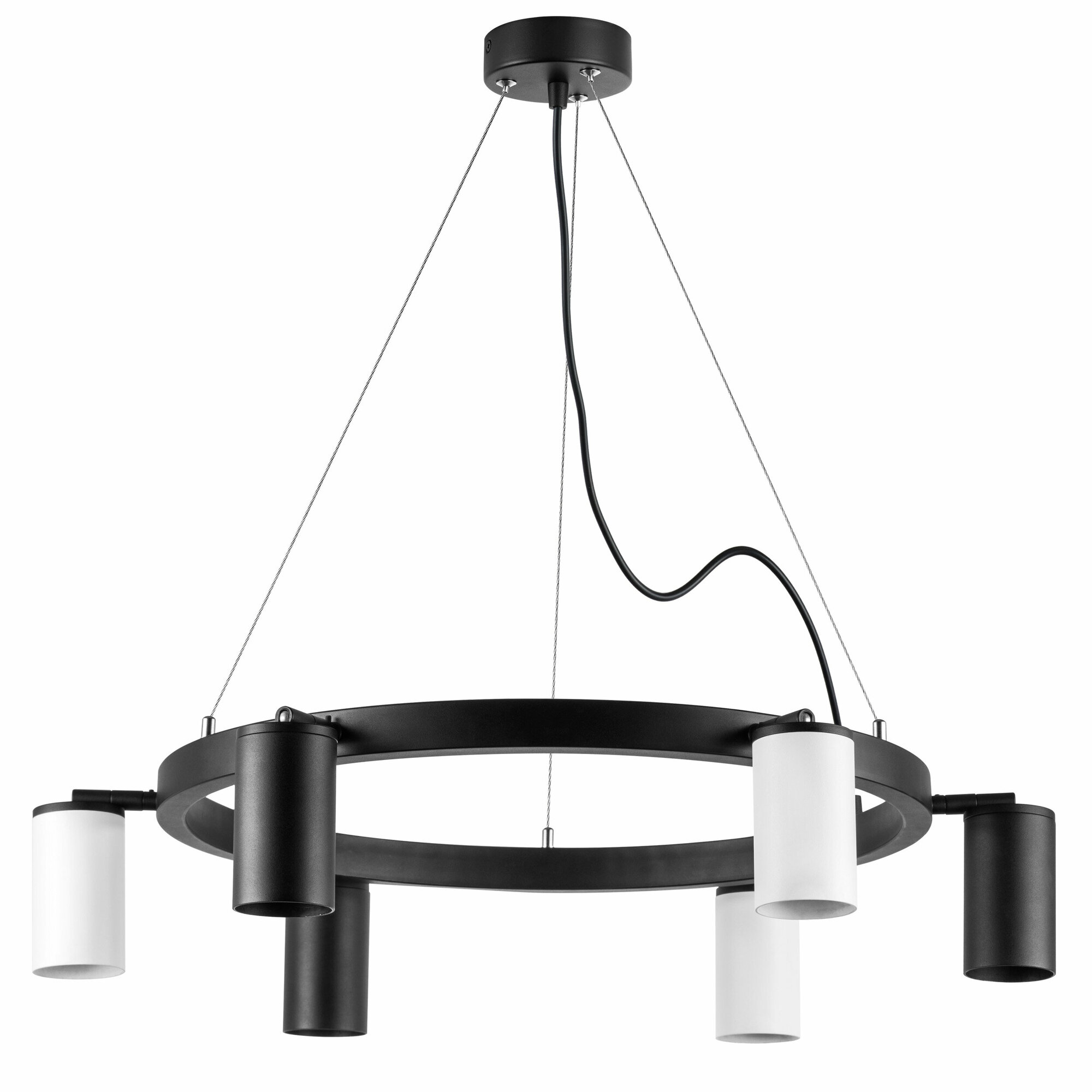 Подвесная люстра Lightstar Rullo (571016+214437-3+214436-3) - фото №4
