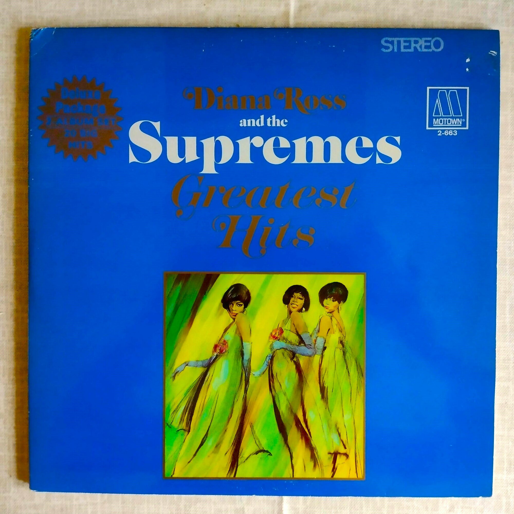 Виниловая пластинка Дайана Росс. Diana Ross and The Supremes - Greatest Hits (2LP)