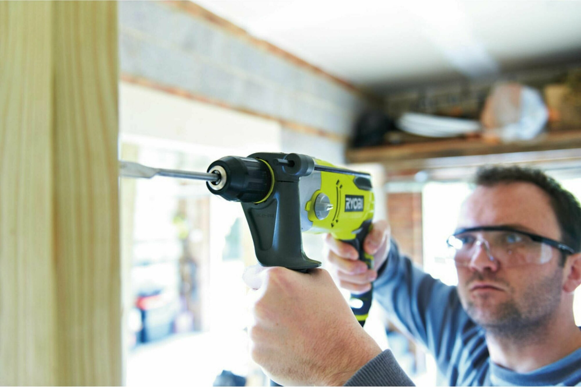 Ударная дрель Ryobi - фото №9