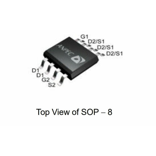 si8409db n channel mosfet 30v 6 3a Микросхема APM4910KC-TRG Dual N-Channel MOSFET 30V/7A 30V/10A SOP8