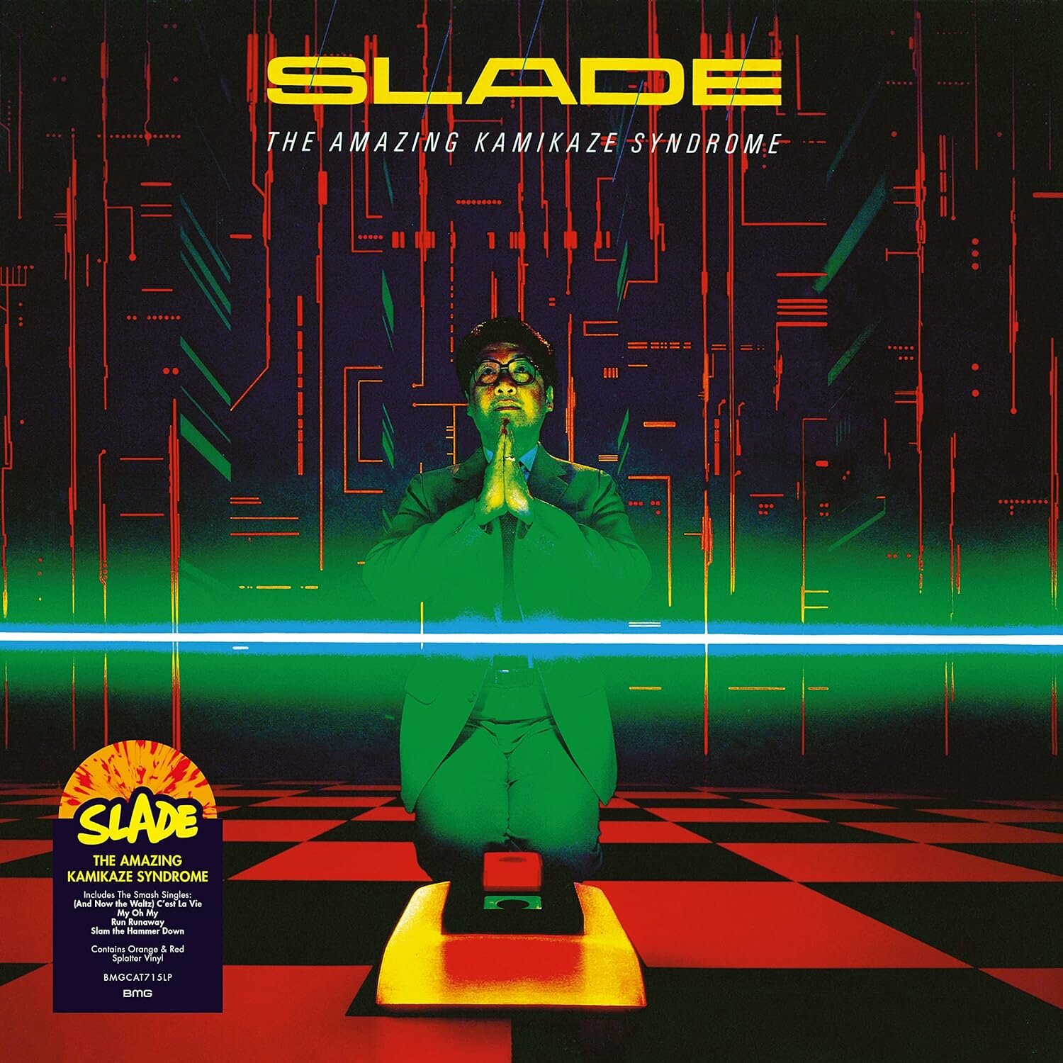 Виниловая пластинка Slade. The Amazing Kamikaze Syndrome. Orange/Red Splatter (LP)