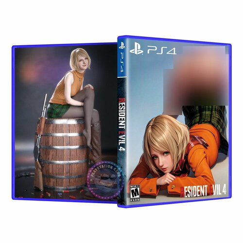 Эксклюзивная обложка PS4 для Resident evil 4 7 370₽