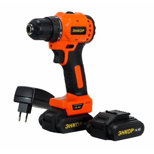 Аккумуляторная дрель шуруповерт Энкор ДША-16Л - БЩ 2 аккумулятора 20 Ач 718000₽