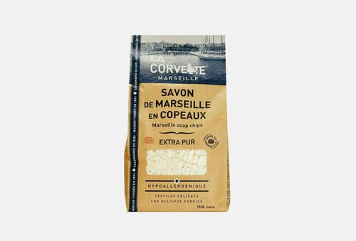 Традиционное марсельское растительное мыло sachet de savon de marseille en copeaux extra pur