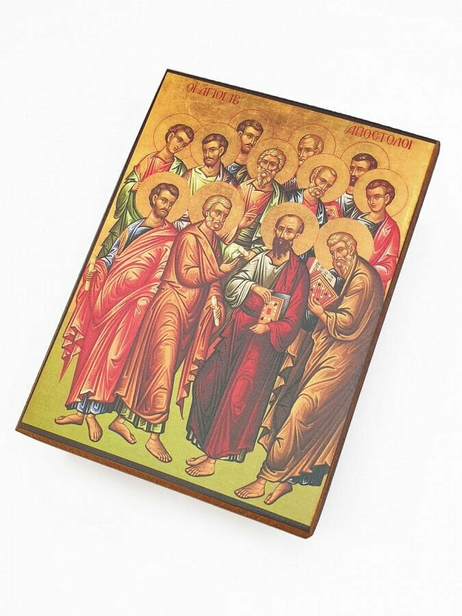 Икона Собор 12 апостолов 10х15 см