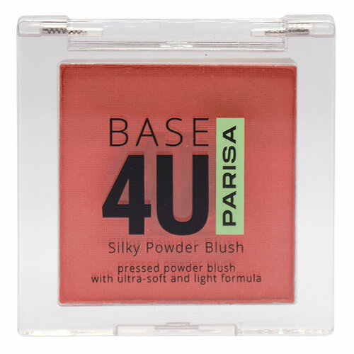 Румяна пудровые Parisa Base 4U ультра-мягкие тон 06 5.2 г румяна для лица parisa cosmetics 09 шоколадно коричневый 5г