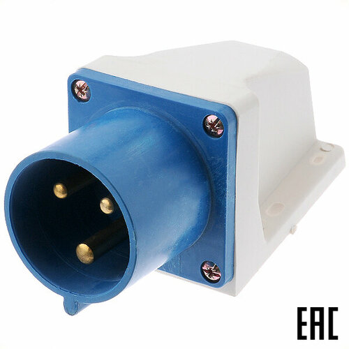 Вилка на поверхность AM-523 ADL13-049 о/п 2Р+Е 32А 250В IP44 Andeli