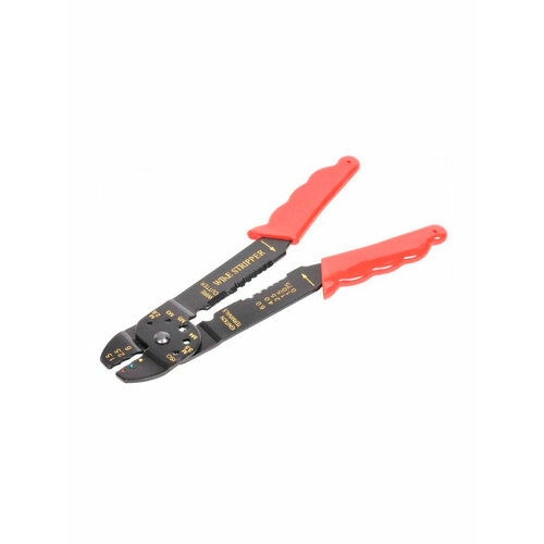 Клещи BERIL 216030 для снятия изоляции и обрезки проводов, 0,75 - 6 мм2 licota клещи для зачистки проводов и обжима клемм 5 функц licota арт tcp 10353