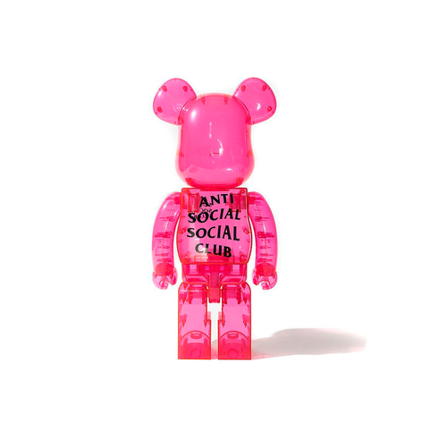 Bearbrick x Antisocial Social Club 1000% Pink (Р.)