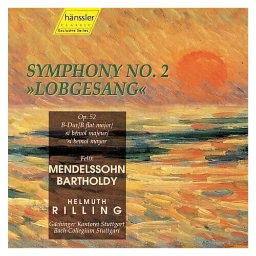 AUDIO CD MENDELSOHN, F. - Symphony No.2, Bach-Collegium Stuttgart / Rilling