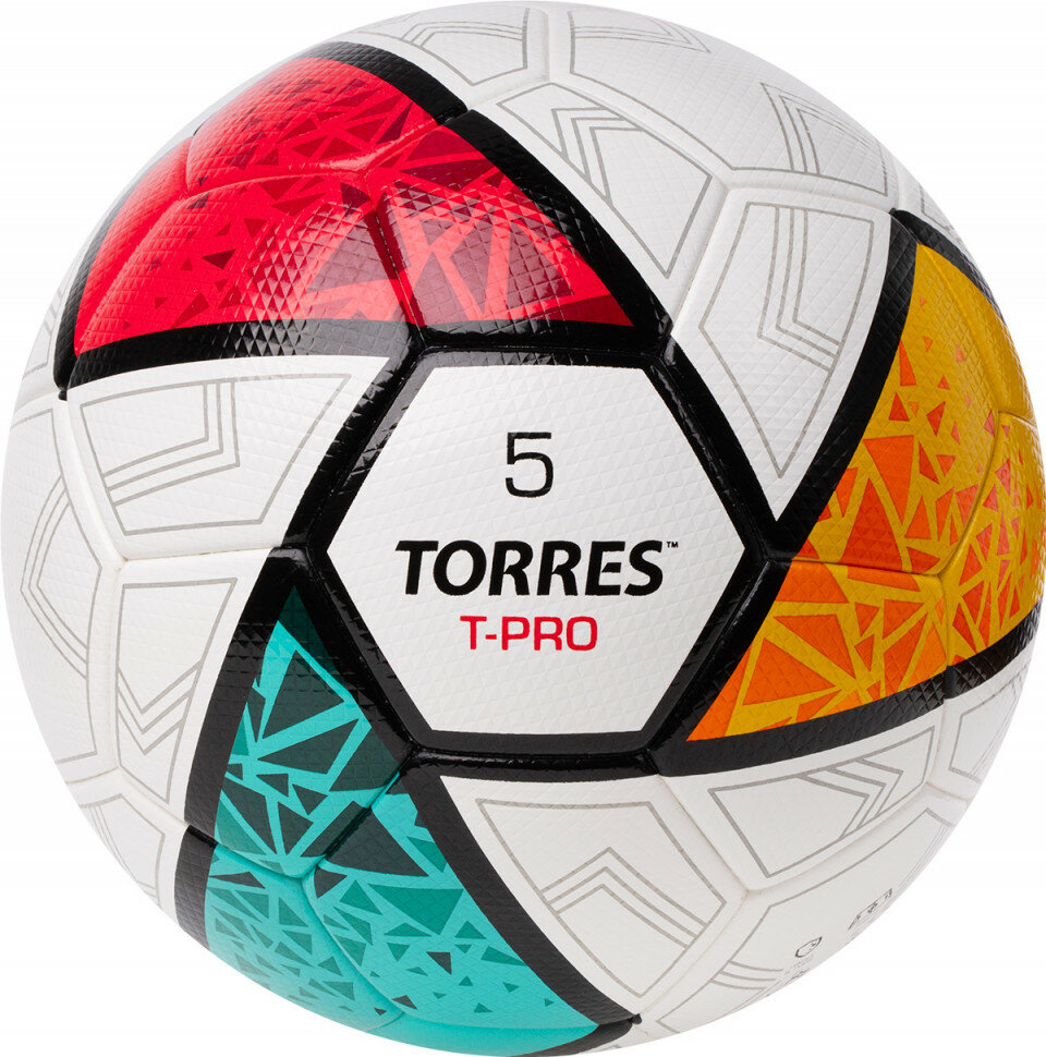 Мяч футбольный TORRES T-Pro, F323995, р.5