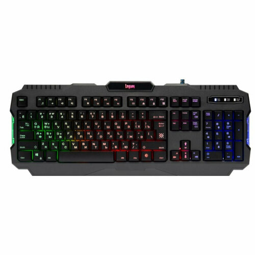 Defender Клавиатура Legion GK-010DL RU [45010] {Проводная игровая, RGB подсветка,19 Anti-Ghost}