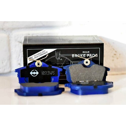 VITE VBS1314PS коодки тормозные задние MITSUBISHI COLT 04 CARIS