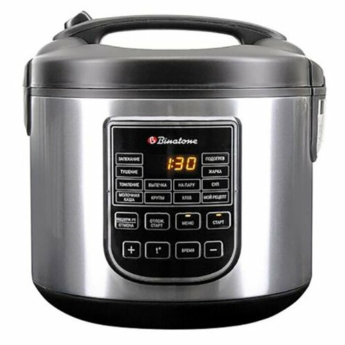 Мультиварка Binatone MCR 5030 BlackSilver 433900₽