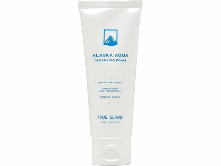 Очищающая пенка для умывания True Island ALASKA GLACIER WATER AQUA CLEANSING FOAM