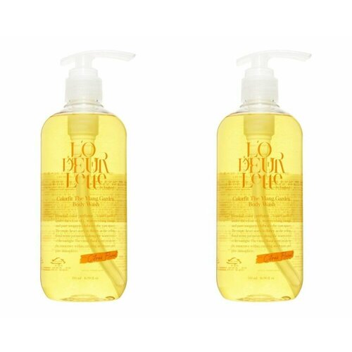 LODEURLETTE Гидрофильное масло для умывания лица с ароматом иланг-иланг и мандарина In England Color Fit The Ylang Garden Cleansing Oil 500 мл 2 шт 3640₽