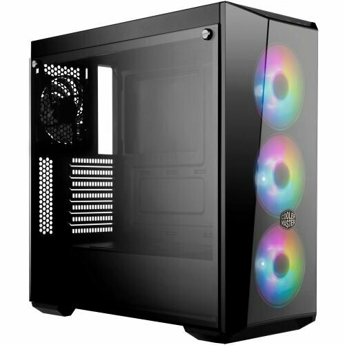 Корпус Cooler Master MasterBox Lite 5 ARGB Black корпус cooler master masterbox lite 5 rgb без бп с окном