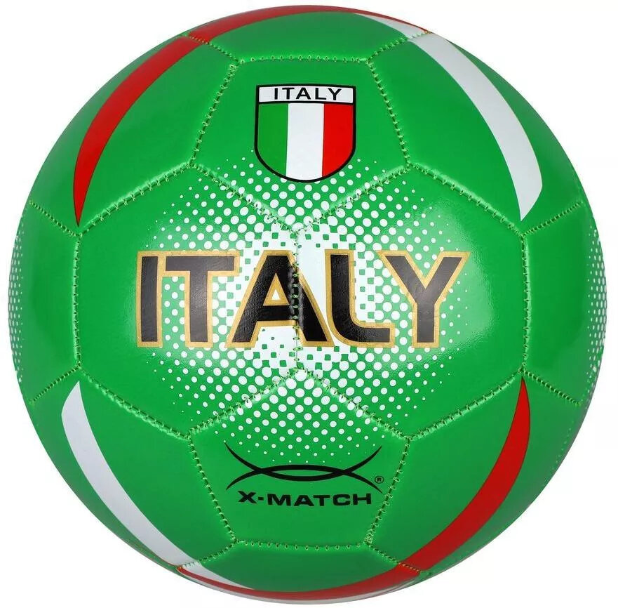 Мяч футбольный X-Match размер 5 покрышка 1 слой 1,6 мм PVC Италия 56475