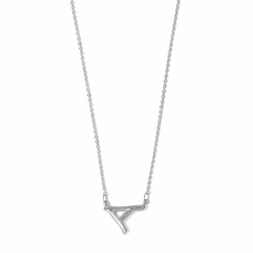 Колье Tilda, серебро, 925 проба, родирование, длина 38 см.