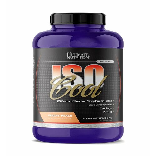 Ultimate Nutrition Isocool 2270 гр Вкус: Персик ultimate nutrition isocool 910 гр яблоко