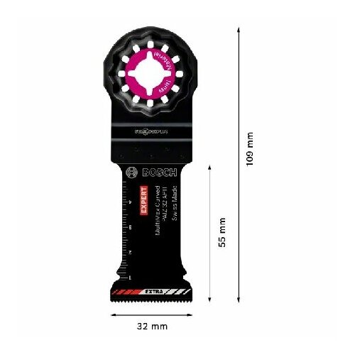 Пильный диск для осциллятора 2608900028 Bosch Power Tools 4059952530802 17322₽