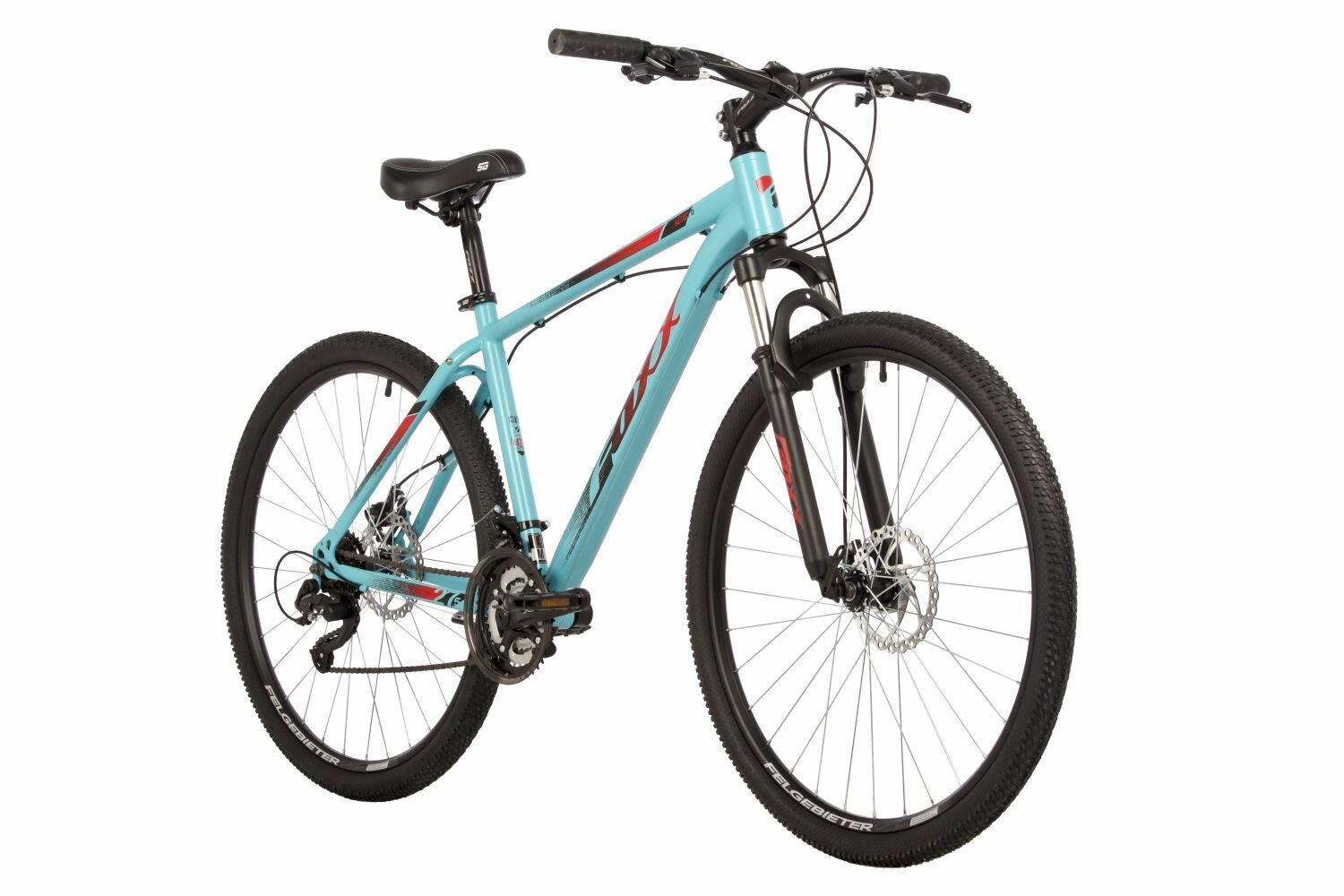 Велосипед FOXX 27.5" AZTEC D синий, сталь, размер 16"