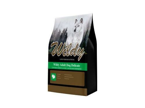 Wildy Adult Dog Delicate Сухой корм с индейкой для собак с чувствительным пищеварением 15кг