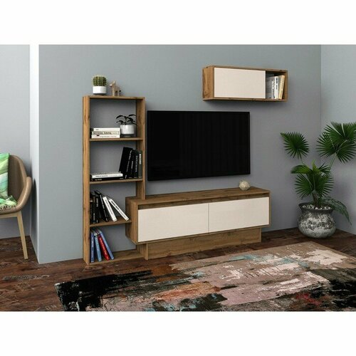 Гостиная Сенатор-1 1750 х 300 х 1410 дуб вотан белый 18900₽