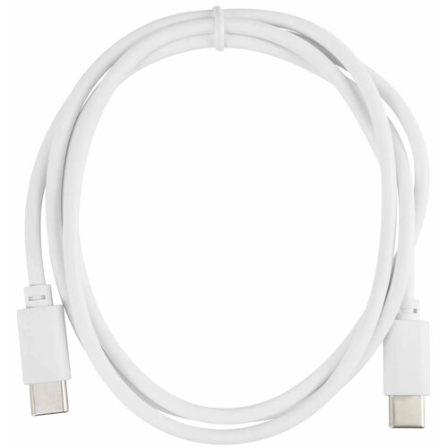 Кабель Buro PD15W USB Type-C (m)-USB Type-C (m) 1м белый кабель usb type c usb type c 1м buro pd15w white 1503808