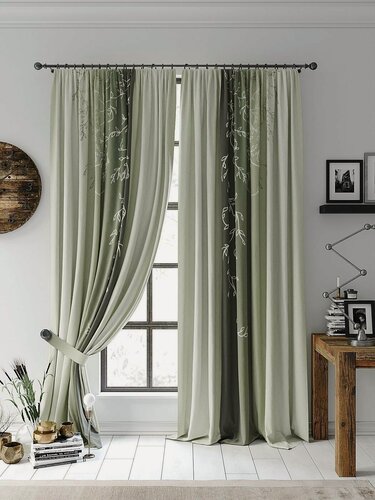 Изображение товара Комплекты штор AT HOME / шторы в комнату 220х270 см / Милитенс