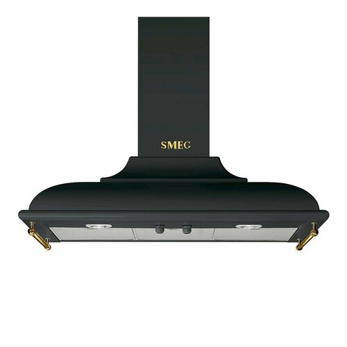 Пристенная вытяжка декоративная 90 см Smeg Cortina KC19AOE антрацит 17999000₽