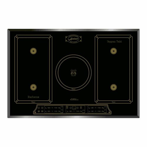 Индукционная варочная панель 77х52 см Kaiser Empire KCT 7797 FI Em черная 12339900₽