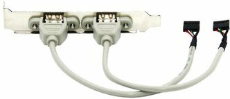 Планка USB2.0 KS-is KS-565 вывод 2-х портов usb2.0 с материнской платы на корпус