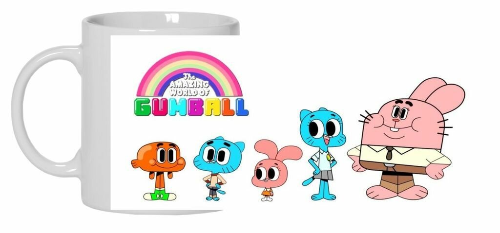 Кружка Удивительный мир Гамбола, The Amazing World of Gumball №13