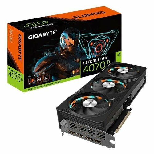 Видеокарта GIGABYTE NVIDIA GeForce RTX 4070 Ti GAMING OC 12GB (N407TG