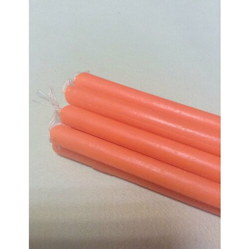 Оранжевая свеча Классика 10 штук 796₽