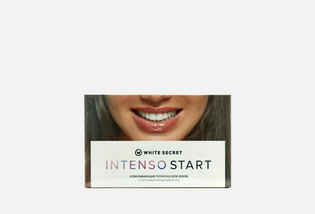 Отбеливающие полоски (7 саше) WHITE SECRET Intenso Start