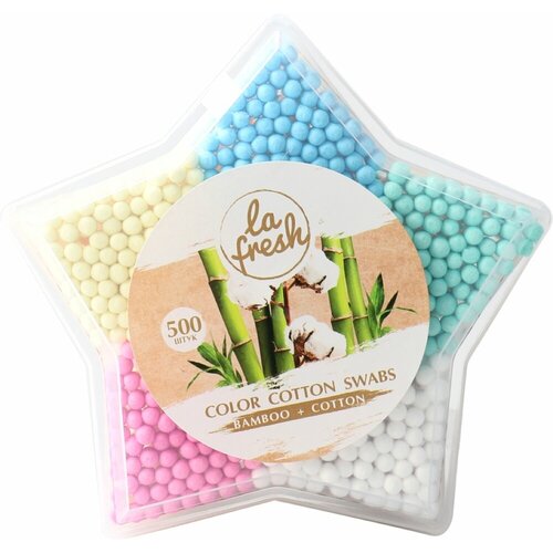 Палочки ватные La Fresh Бамбук 500шт 600₽