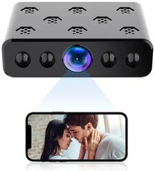 Мини Wi-Fi камера W12 - 1080P Full HD - USB - ночное видение - датчик движения - поддержка TF карты.