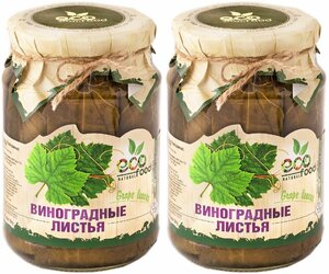 Ecofood Виноградные листья, 720 г, 2 шт