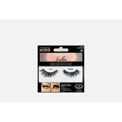 Магнитные ресницы нового поколения KISS NEW YORK Professional Tempt 2шт 3270₽