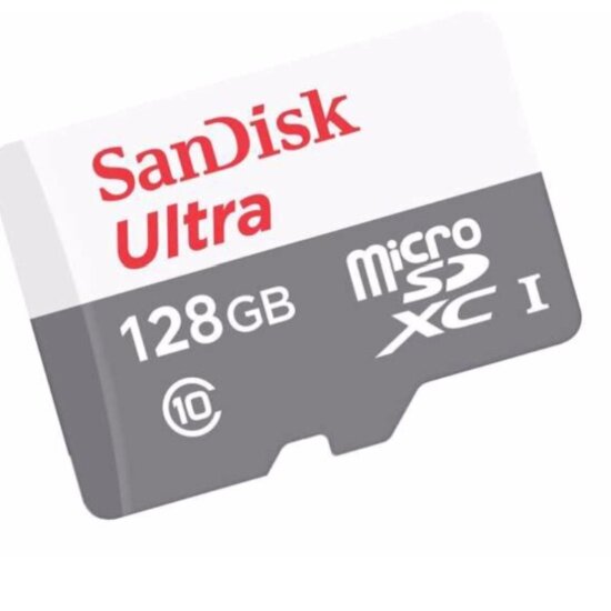 Карта памяти Sandisk microSDXC 128Gb Ultra Class 10 UHS-I (100/10 MB/s)