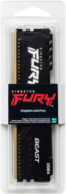Оперативная память Kingston FURY Beast 16 ГБ DDR4 3200 МГц DIMM CL16 KF432C16BB1/16