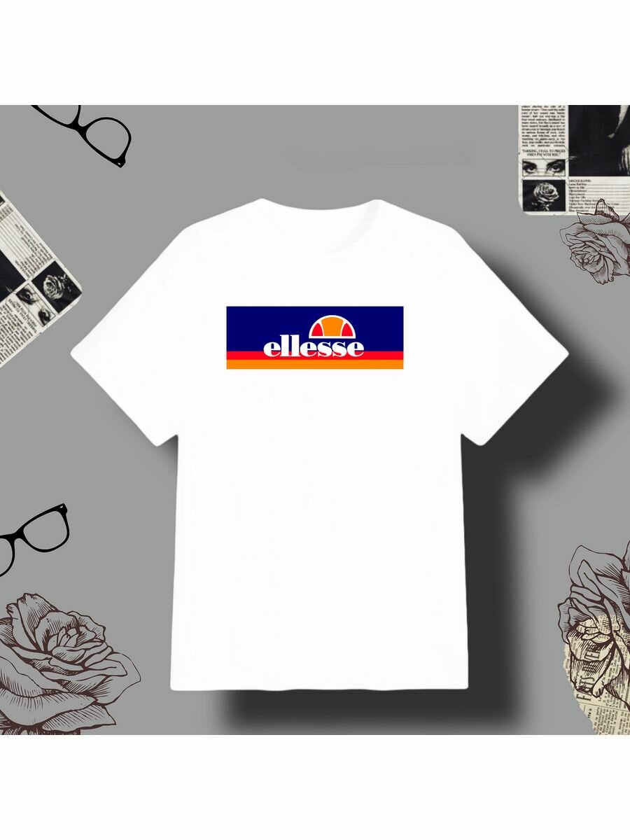 Футболка Ellesse, размер M, белый