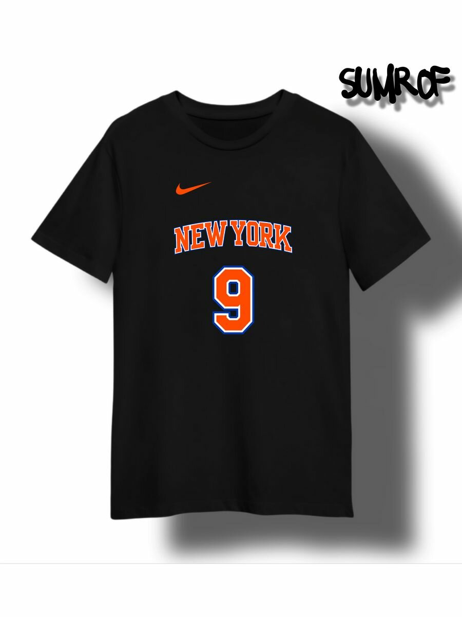 Футболка Zerosell с надписью new york нью йорк найк Nike