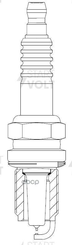 Свеча Зажигания (1 Шт) Land Rover Range Rover Iii (05-) 4.2I/4.4I Ir+Pt Startvolt Vsp 1015 STARTVOLT арт. VSP 1015