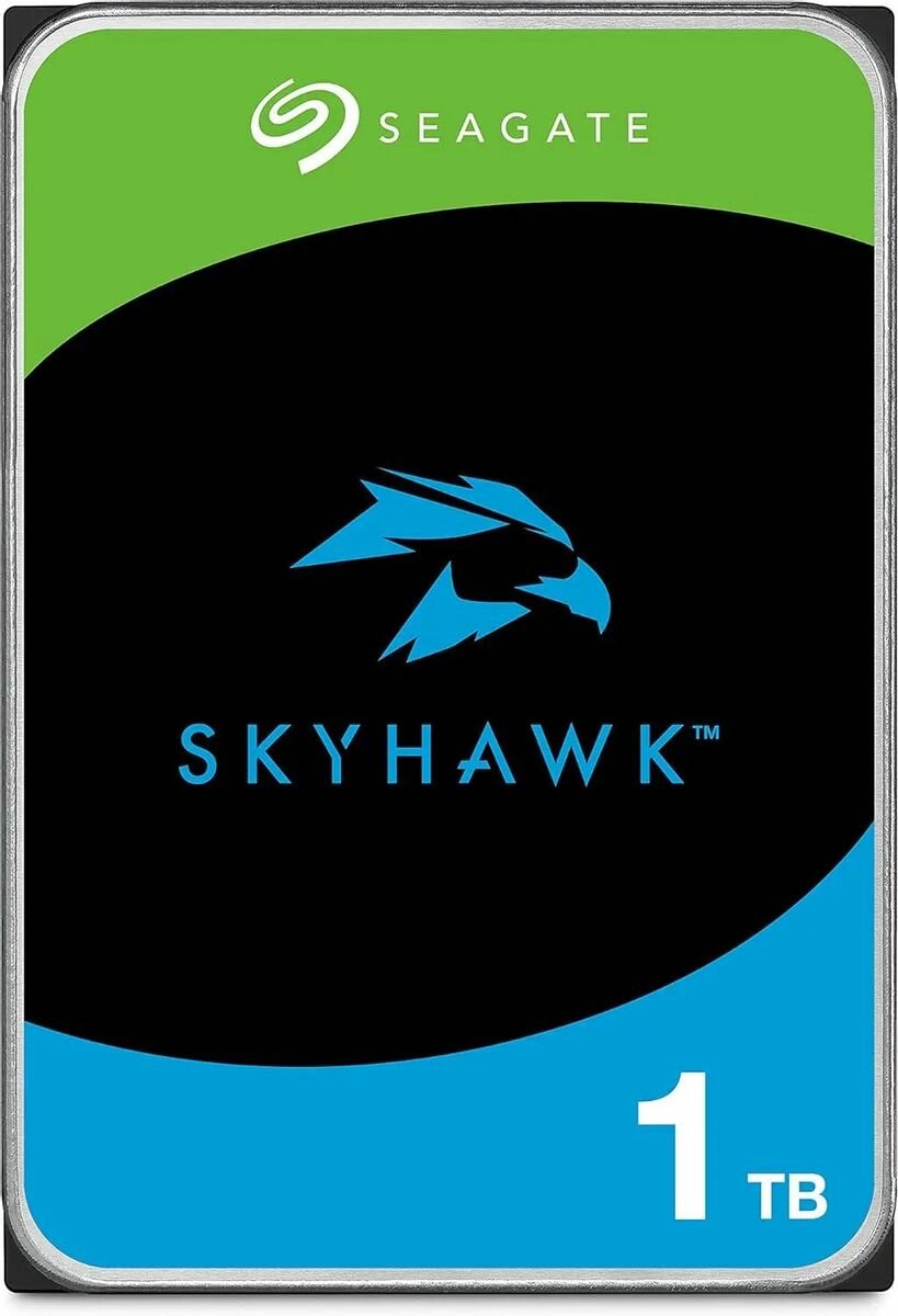 Жесткий диск Seagate Skyhawk ST1000VX013 1ТБ HDD SATA III 3.5"