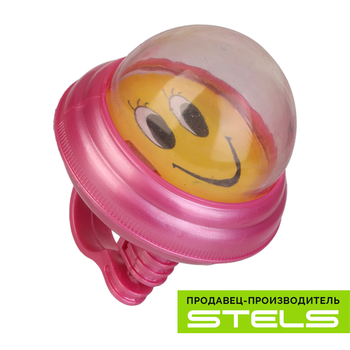 Клаксон STELS 21DE-04 пластик розовый VELOSALE 482₽