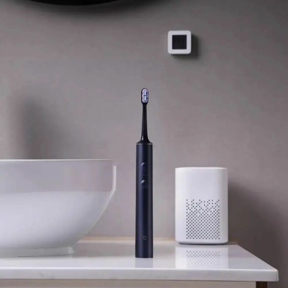 Изображение Умная ультразвуковая зубная щетка Mijia Sonic Electric Toothbrush T700 MES604, темно-синяя